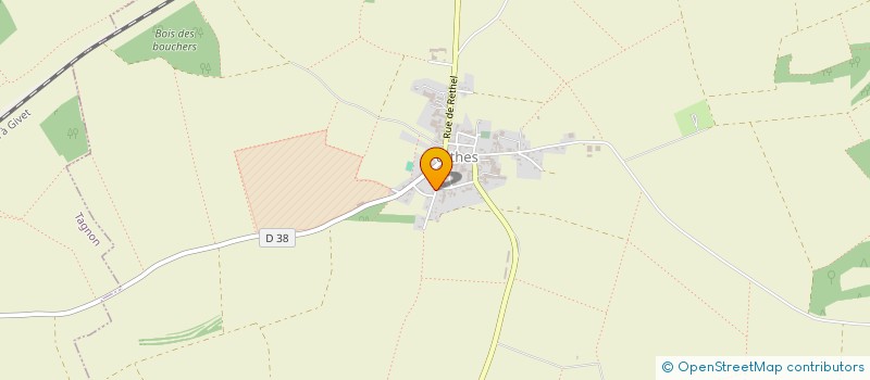 localisation de l'entreprise LES STUDIOS REFLEXION  PERTHES