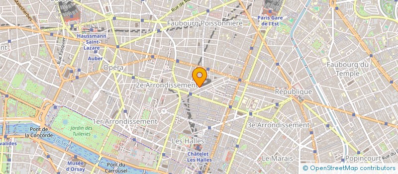 localisation de l'entreprise LES SUCCESSEURS DE J.J.A ROUSTAN  PARIS