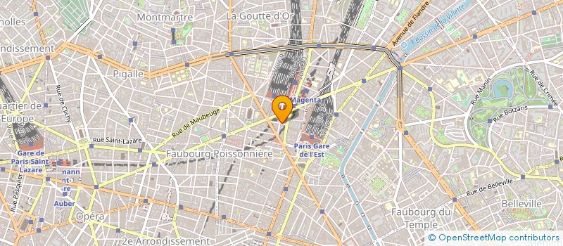 localisation de l'entreprise LES SUCCESSEURS DE P. NICOL IMPRIMERIE  PARIS