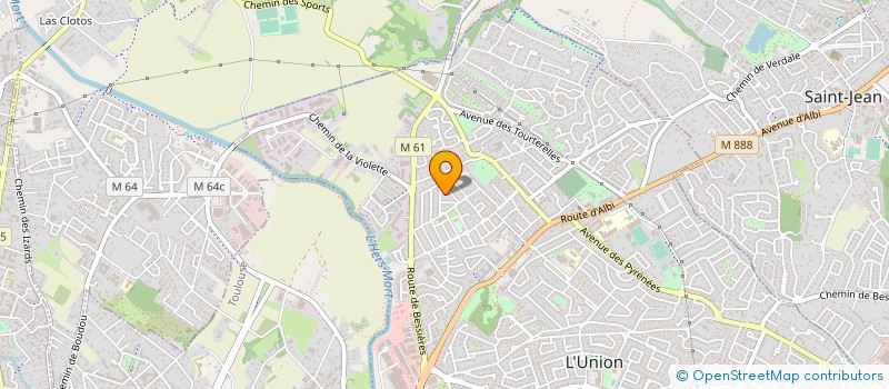 localisation de l'entreprise LES SUDISTES LA RADIO  L'UNION