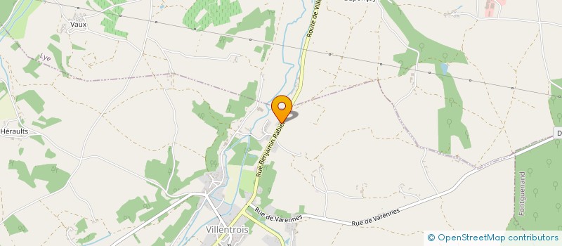 localisation de l'entreprise LES SUFFOLKS à VILLENTROIS-FAVEROLLES-EN-BERRY