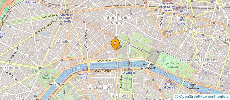 localisation de l'entreprise LES SUITES  PARIS