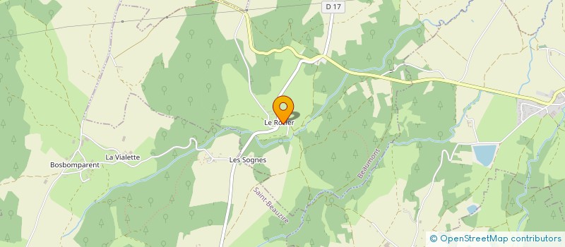 localisation de l'entreprise LES SUITES D'ISABELLE à BEAUMONT