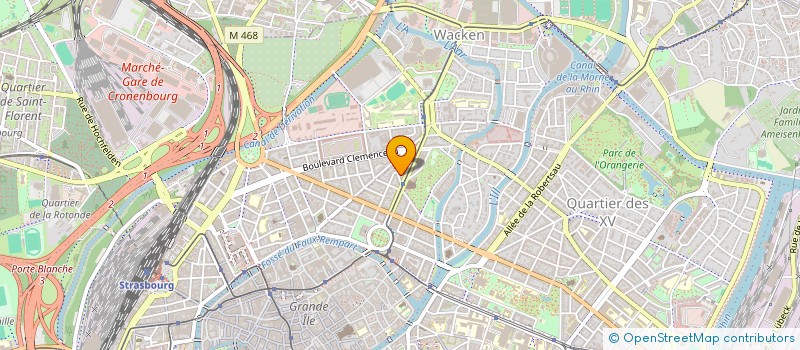 localisation de l'entreprise LES SUNNELIERS à STRASBOURG