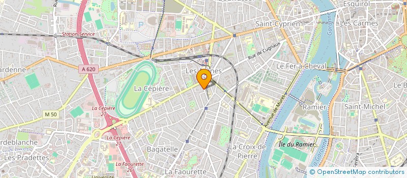 localisation de l'entreprise LES SUPERS BEBES à TOULOUSE