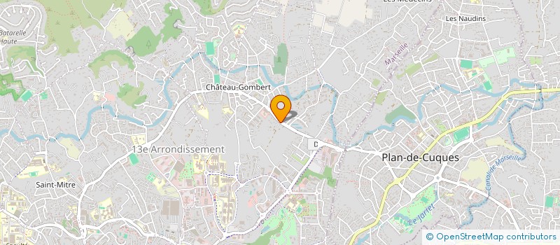 localisation de l'entreprise LES SUPERS NANAS (LSN)  MARSEILLE