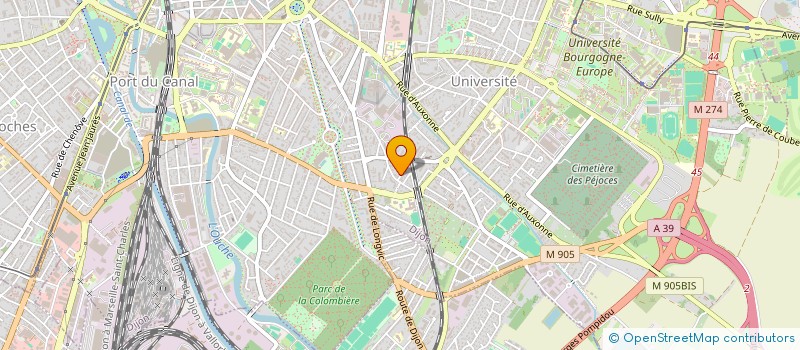 localisation de l'entreprise LES SUPPLEMENTS DETACHABLES  DIJON