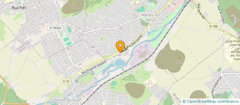 localisation de l'entreprise LES SUPPORTERS DU BALLON  MARLES-LES-MINES