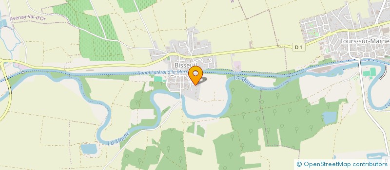 localisation de l'entreprise LES SURICATES  AY-CHAMPAGNE