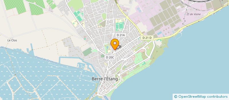 localisation de l'entreprise LES SUSHIS D'ANGKOR à BERRE-L'ETANG
