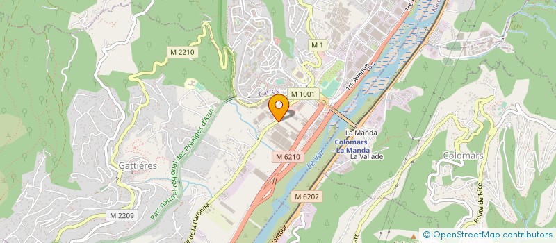 localisation de l'entreprise LES SUVERIES à GATTIERES