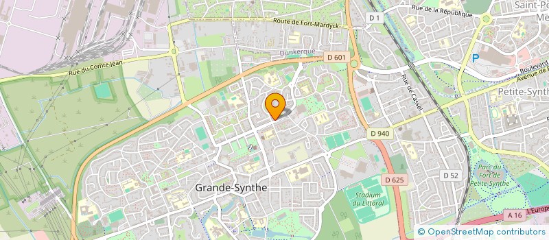 localisation de l'entreprise LES SYNTHES à GRANDE-SYNTHE