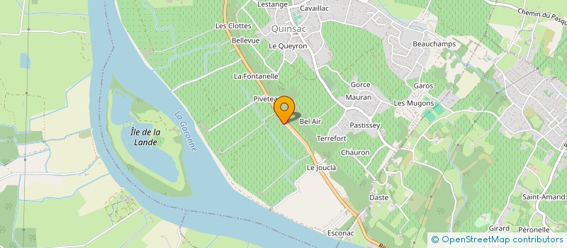 localisation de l'entreprise LES SYRPHIDES  SADIRAC