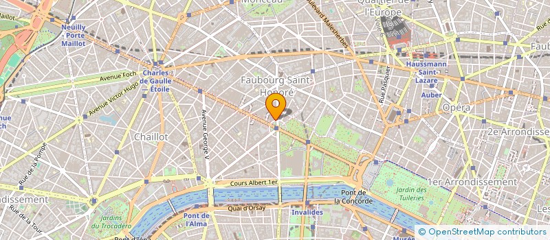 localisation de l'entreprise LES SYSTEMES PROXIMA (FRANCE)  PARIS