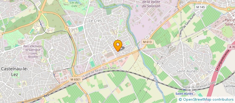 localisation de l'entreprise LES T'CHOUPIS à LE CRES