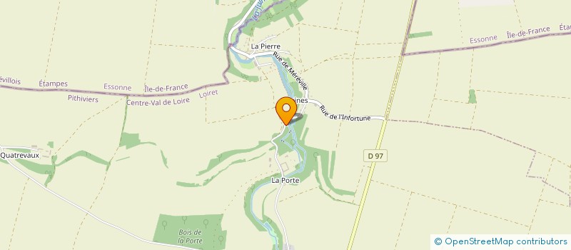 localisation de l'entreprise LES TABLEES à AUTRUY-SUR-JUINE