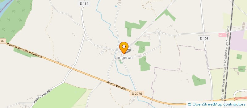 localisation de l'entreprise LES TABLES DE CHARLES  LANGERON