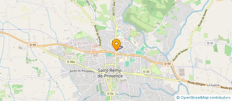 localisation de l'entreprise LES TABLES DES VAGUES  SAINT-REMY-DE-PROVENCE