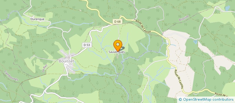 localisation de l'entreprise LES TAILLADES à ANGLES