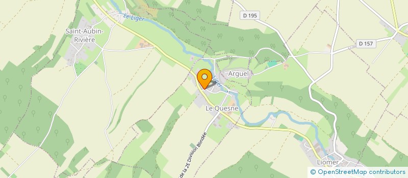 localisation de l'entreprise LES TAILLANTS DU TEMPS  LE QUESNE