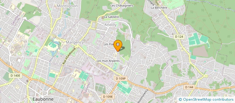 localisation de l'entreprise LES TALANIAKS DU DESERT à ANDILLY