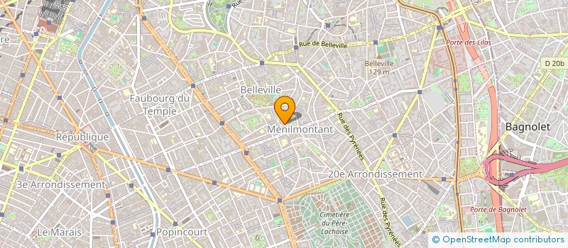 localisation de l'entreprise LES TALENTS DU BALLON ROND  PARIS