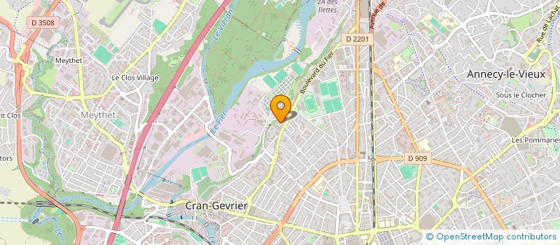 localisation de l'entreprise LES TALONS CACHES  ANNECY