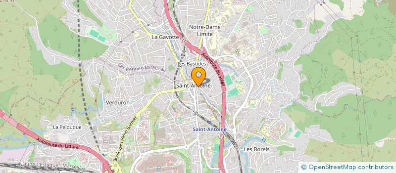 localisation de l'entreprise LES TAMALOUS à MARSEILLE