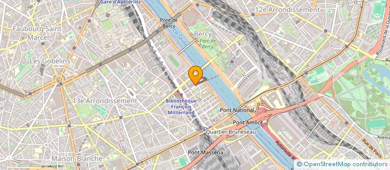 localisation de l'entreprise LES TAMARINES  PARIS