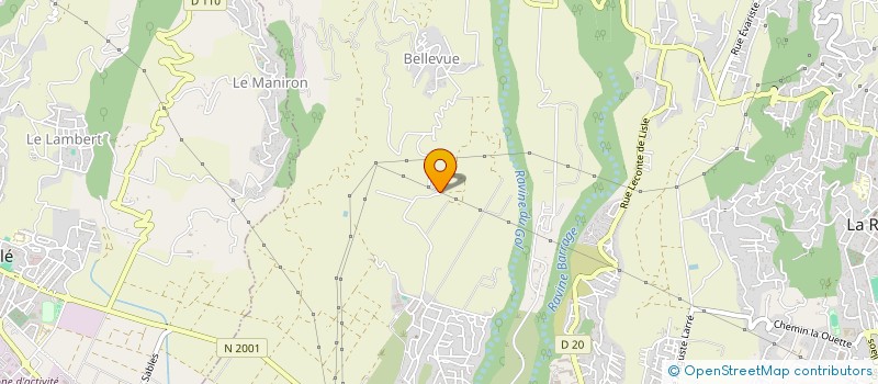 localisation de l'entreprise LES TAMARINIERS  SAINT-LOUIS