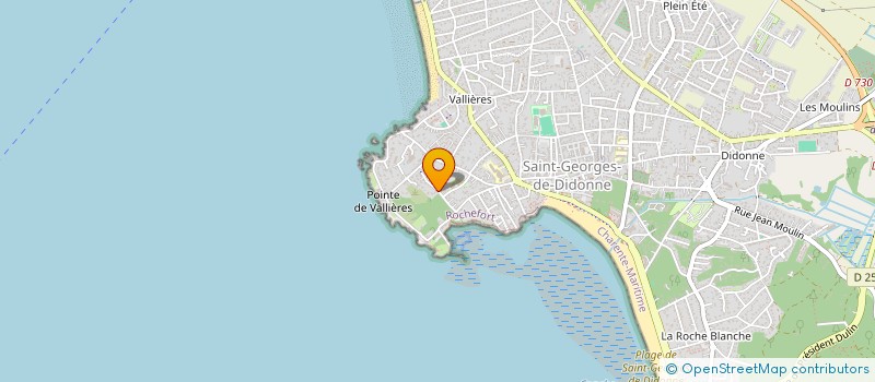 localisation de l'entreprise LES TAMARIS  SAINT-GEORGES-DE-DIDONNE