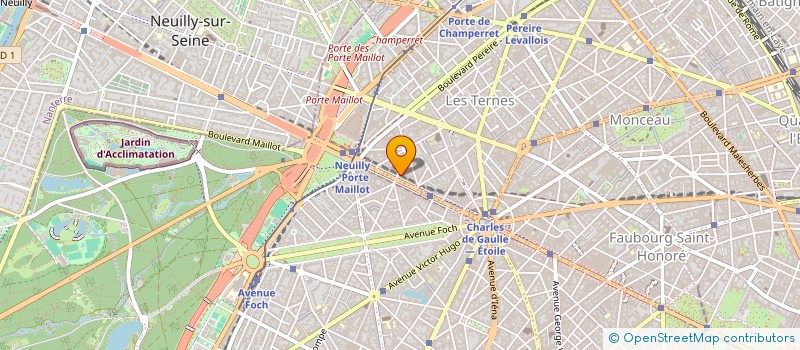 localisation de l'entreprise LES TAMARIS  PARIS