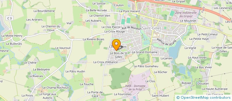 localisation de l'entreprise LES TAN à SAINT-GILLES