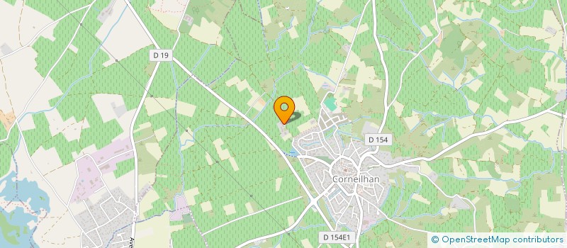 localisation de l'entreprise LES TANES  CORNEILHAN