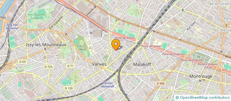 localisation de l'entreprise LES TANNINS à VANVES