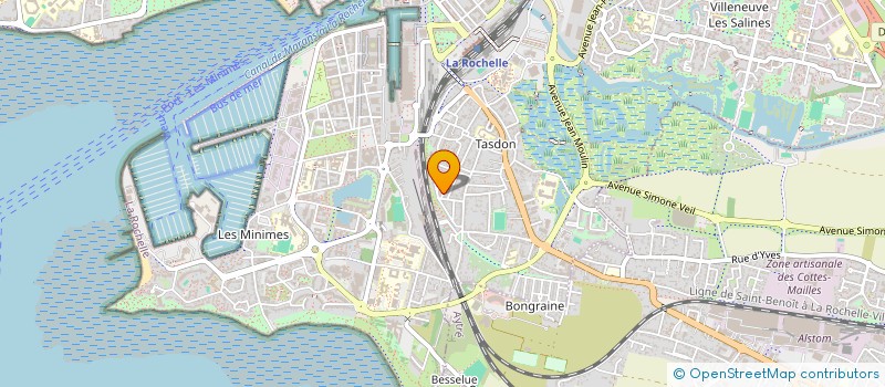 localisation de l'entreprise LES TANT MIEUX  LA ROCHELLE