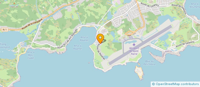 localisation de l'entreprise LES TAOUINES  SAINT-PIERRE