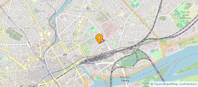 localisation de l'entreprise LES TAPAGEURS  NANTES