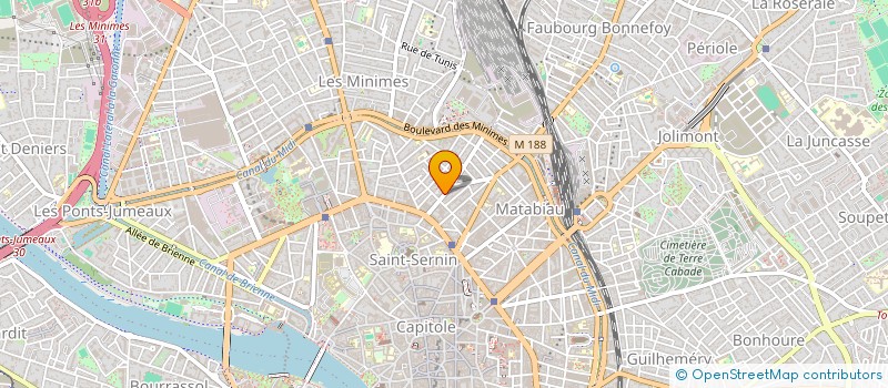 localisation de l'entreprise LES TAREES DU VRAC à TOULOUSE