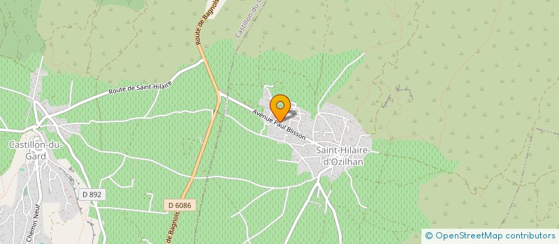 localisation de l'entreprise LES TARTUFFES A 4 ROUES  SAINT-HILAIRE-D'OZILHAN