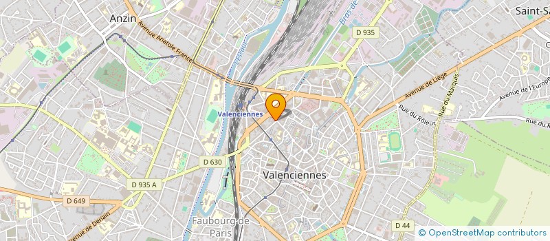 localisation de l'entreprise LES TAT'O PIEDS à VALENCIENNES
