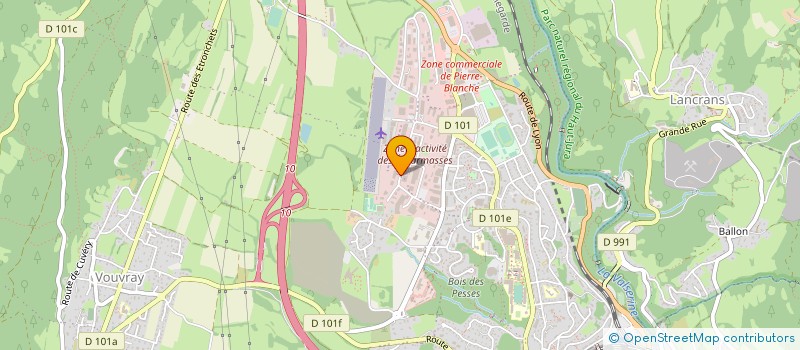 localisation de l'entreprise LES TATTES à VALSERHONE