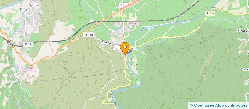 localisation de l'entreprise LES TAUPINS D'ABORD  BOULETERNERE