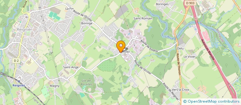 localisation de l'entreprise LES TAXIS à REIGNIER-ESERY