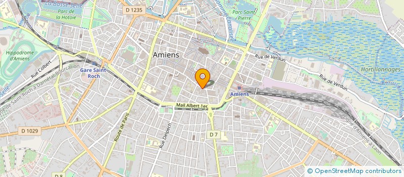 localisation de l'entreprise LES TAXIS DE LA SOMME  AMIENS