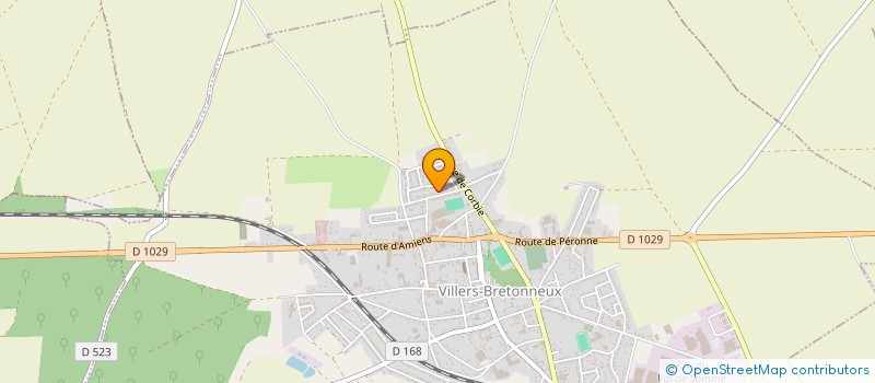 localisation de l'entreprise LES TAXIS DU PLATEAU EST à VILLERS-BRETONNEUX