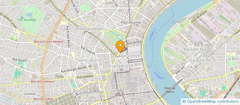 localisation de l'entreprise LES TCHANQUES  BORDEAUX