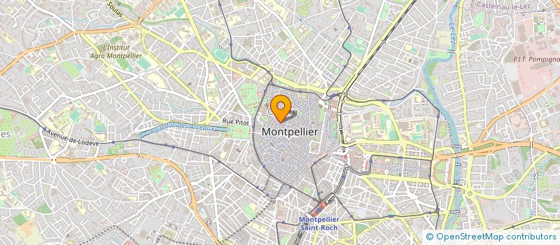 localisation de l'entreprise LES TECHNICIENS ASSOCIES à MONTPELLIER