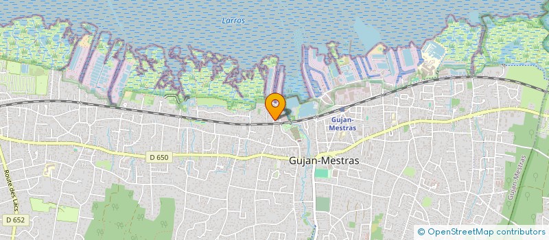 localisation de l'entreprise LES TECHNICIENS DU BATIMENT  GUJAN-MESTRAS