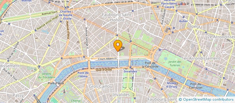 localisation de l'entreprise LES TECHNOLOGIES POUR L'HOMME à PARIS